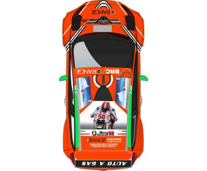 Orange1 and Fondazione Simoncelli at rally di San Marino Orange1 and Fondazione Simoncelli at rally di San Marino